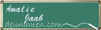 Amalie Jaab Visitenkarte